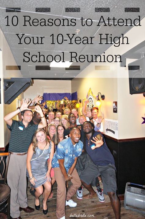 High School Reunion Planning, High School Reunions, Class Reunion Planning, 10 Year Reunion, High School Class Reunion, Reunion Outfit, Class Reunion Decorations, College Reunion, Reunion Decorations