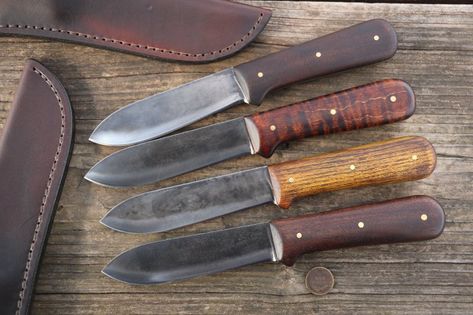 Kephart Knife, Hunter Knife, Vintage Knife, Knife Patterns, Handcrafted Knife, Bushcraft Knives, Santoku Knife, Vintage Camping, Knife Design