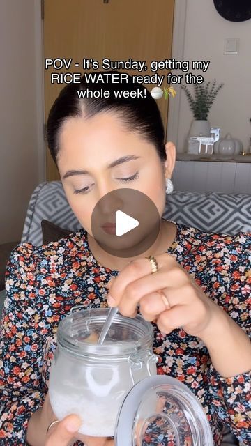 Neha Bhagat on Instagram: "How I make, RICE WATER for healthy skin🌾🍚
-You can select any type of rice. 
-Rinse one cup (about 100 g) of rice in plain water. ( 2-3 times at least until water runs clean) 
- Fill a bowl with three cups of water, or between 500 and 700 ml. 
- Soak the rice for two days in water. 
- refrigerate the rice water immediately.
- you can use it up to 4-5 days . 
- Either wash your face with it or apply it as toner. 
- Be consistent with the process , it takes times. 😊

Amino acids, antioxidants, and minerals found in rice water which helps slow or stop the skin’s ageing process. It also helps in fading acne scars.
Additionally, it might stop the skin-ageing enzyme elastase from working. As a result, rice water retains skin suppleness and assist in hiding indicatio Rice Water Toner For Face, How To Apply Rice Water On Face, How To Use Rice Water For Skin, How To Make Rice Water, Rice Toner For Face, Rice Water For Skin, Rice Water Toner, Rice Water For Face, Skincare Hyperpigmentation