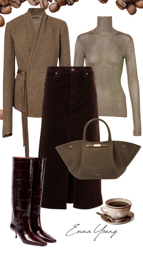 Tap to shop the look! 🤎✨️
#autumnfashion #autumnoutfit #chocolatebrown #suede #autumnaesthetic #outfitinspo #ootd #outfitoftheday Brown Tunic Outfit, Suede Maxi Skirt Outfit, Chocolate Brown Skirt Outfit, Brown Suede Skirt Outfit, Shin Min Ah Fashion, Brown Skirt Outfit, Suede Skirt Outfit, Sweet Disposition, Tunic Outfit