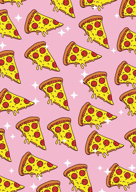 Pizza time  #pizza #salami #food #time #foodlove #sausage Pizza Phone Wallpaper, Pizza Iphone Wallpaper, Cute Pizza Wallpaper, Pizza Background Wallpapers, Pizza Wallpaper Backgrounds, Wallpaper Pizza, Pizza Background, Pink Pizza, Pizza Illustration