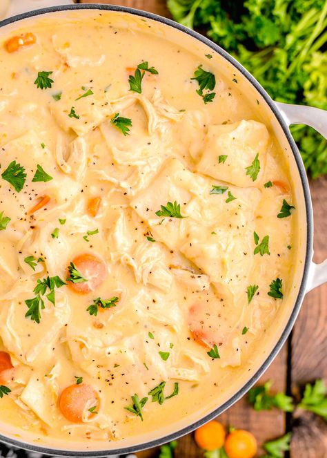 Chicken and Dumplings with Tortillas | Table for Two Chicken And Dumplings With Tortillas, Turkey And Dumplings, Easy Chicken And Dumplings, Chicken Dumpling Soup, Fresh Tortillas, Chicken Dumplings, Comforting Soup, Dumplings For Soup, Table For Two