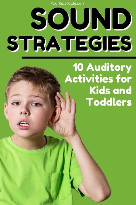 Auditory processing is an important sense for learning and direction following. Learn why some kids yell, scream, and make loud noises, or are afraid of certain sounds, and how to help an auditory sensory seeker with auditory sensory activities. Sensory Seeker Activities, Auditory Processing Disorder Activities, Sensory Therapy Activities, Auditory Processing Activities, Sensory Processing Activities, Sensory Activities For Kids, Toddler Speech, Toddler Speech Activities, Auditory Learners