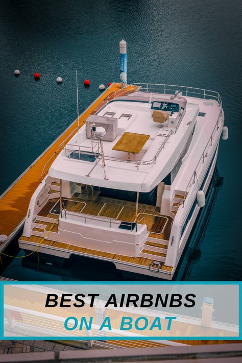 Best Airbnbs on a boat including houseboats and yacht rentals Boat Airbnb, Houseboat Rentals, Lake Union, Yacht Rental, Yacht Life, River Boat, Boat Rental, Boat Trips, Luxury Yachts