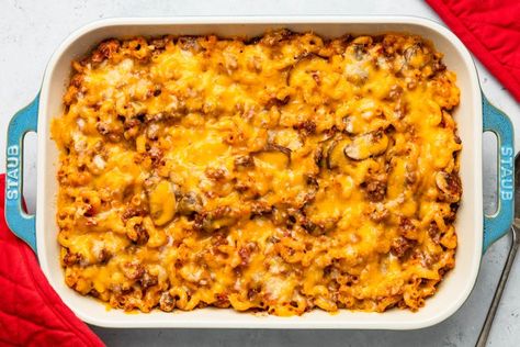 20 Ground Beef Casserole Recipes Just Like Grandma Used To Make and Love Low Sodium Mexican Casserole, Dinner Party Casseroles, Turkey Dressing Casserole, Salsa Rice, Dressing Casserole, Turkey Dressing, Ground Beef Casserole Recipes, Turkey Casserole, Greenbean Casserole Recipe