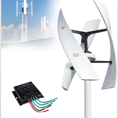 PRICES MAY VARY. ♥ Magnetic levitation generator Coreless generator, Horizontal rotation with high efficiecny ♥ 3 blades with curved design,utilizes wind resource effectively and obtains a higher power generation ♥ 20years use life and 1 year for warranty, warmly welcome to be our agent. ♥ small ,light ,stable and safely, special control principle expended the wind speed to 2.5 ~ 25m/s, utilizes wind resource effectively and obtains a higher power generation. ♥ High efficiency, could be hybrid s Windmill For Electricity, Rooftop Wind Turbine, Planting Room, Magnetic Power Generator, Windmill Generator, Diy Greenhouses, Home Wind Turbine, Diy Wind Turbine, Wind Power Generator