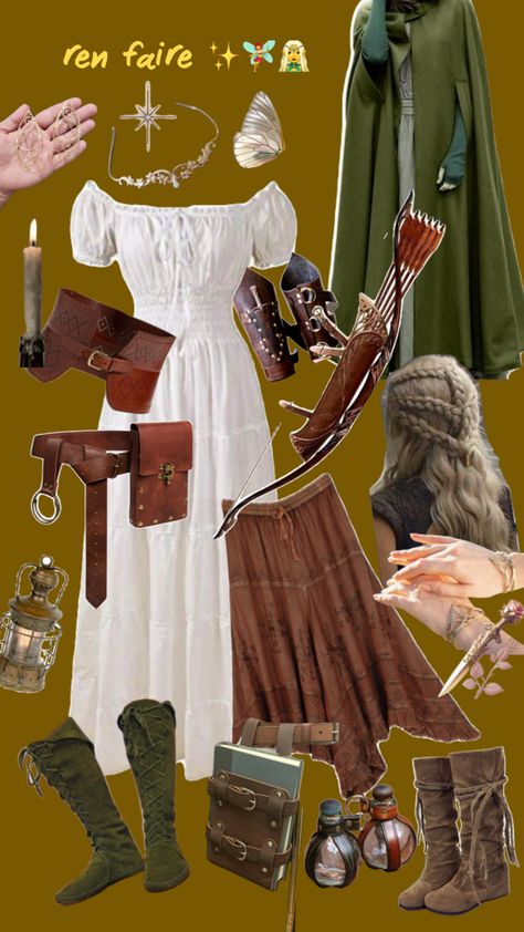 Bard Outfit, Faire Outfit, Adventure Outfit, Capsule Wardrobe, Elf, Outfit Inspirations, Fashion Inspo, Wardrobe, Outfit Inspo