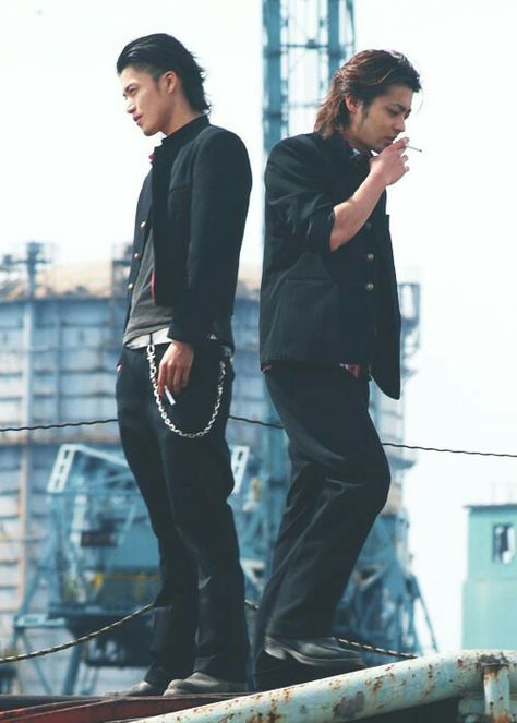 Takiya Genji, Genji Crows Zero, Genji Wallpaper, Bosozoku Fashion, Crow Zero, Oguri Shun, Shun Oguri, Japanese Mens Fashion, Crows Zero