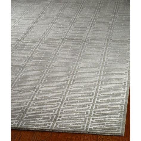 Everly Quinn Ceallach Hand Knotted Gray Rug | Wayfair Tibetan Rugs, High Mountain, Grey Rug, Hand Knotted Rug, Luxury Rug, Everly Quinn, Knotted Rug, Geometric Rug, Grey Rugs