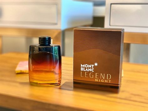 Hridesh Varma on Instagram: “The very first time I experienced this fragrance “#Earthy #Woody”  Montblanc Legend Night is the kind of scent you wear to command a room.…” Mont Blanc Legend, Heart Notes, Clary Sage, Fragrance Notes, Arsenal, Cocktail Party, Scents, First Time, Perfume Bottles