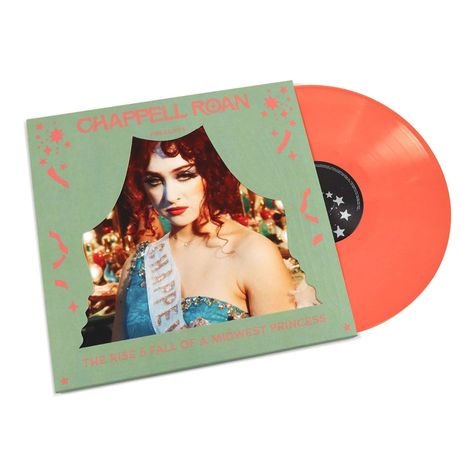 chappell roan's 'the rise and fall of a midwest princess' anniversary edition vinyl in the colour 'my kink is coral' Midwest Princess, Pony Club, Music A, Chappell Roan, Beastie Boys, Vinyl Cd, Instagram And Snapchat, Indie Rock, Record Store