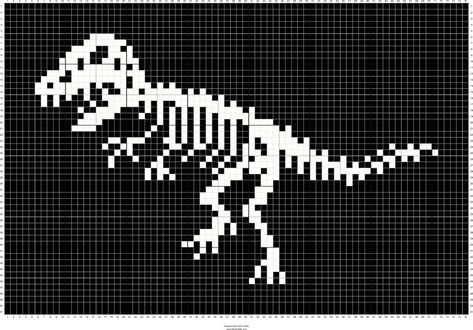 Dinosaur Cross Stitch Pattern Free, Dinosaur Pixel Art, Dinosaur Cross Stitch, Stitch Fiddle, Modele Pixel Art, Embroidery Tips, Graph Crochet, Pattern Maker, Pixel Crochet