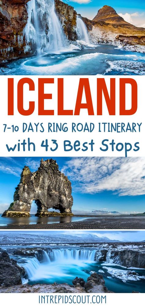 Iceland Ring Road Itinerary Iceland Itinerary September, Iceland Ring Road Itinerary, Ring Road Itinerary Iceland, Icelandic Food, Iceland Roadtrip, Places In Iceland, Iceland Ring Road, Iceland Vacation, Seljalandsfoss Waterfall