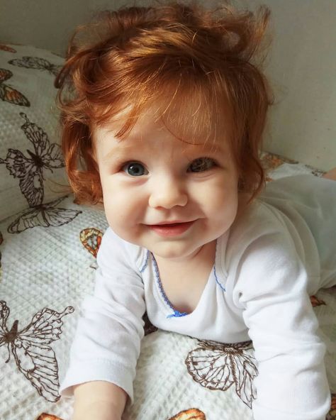 Red Hair Baby, Redhead Baby, Ginger Babies, Chubby Babies, Ginger Girls, Persona 5, Baby Pictures, Baby Love