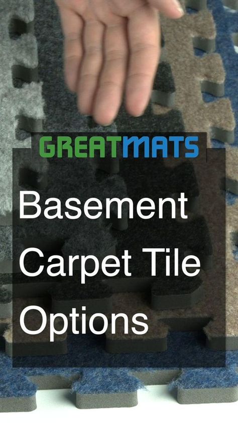 If you’re shopping for basement flooring, you may be assuming that your options are limited. Where not every flooring material is well suited for basement environments, Greatmats offers a number of solutions that are! Carpet tiles for basement settings are very popular, for example. They will provide warmth and comfort that traditional carpet does, without the expense and volatility that accompanies traditional carpet. Carpet Over Tile Floor, Carpet Tiles Ideas, Carpet Tiles Basement, Apartment Carpet, Basement Flooring Ideas, Basement Floors, Basement Carpet, Rustic Basement, Traditional Carpet