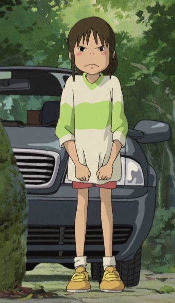 Chihiro Cosplay, Miyazaki Art, Studio Ghibli Characters, Anime Vs Cartoon, Ghibli Artwork, Studio Ghibli Movies, Studio Ghibli Art, Aesthetic Japan, Animated Love Images