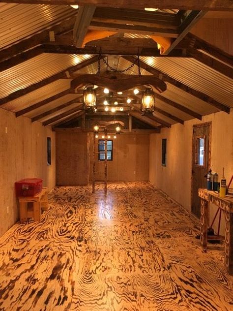 Burnt Plywood Floor. What a Beautiful look with minimal cost Burnt Plywood Floor, Stained Plywood Floors, Plywood Flooring Diy, Plywood Floor, Plywood Flooring, Remodeling Mobile Homes, Tiny House Cabin, Diy Flooring, Flooring Options