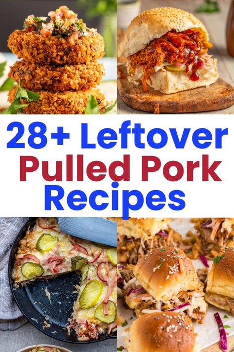 Discover what you can make with leftover pulled pork. These recipes include pulled pork casserole, BBQ pulled pork rice bowl, and pulled pork enchiladas. Perfect for using leftover pork shoulder and creating healthy dinners. Enjoy easy and delicious meals with these simple ideas. Click to see the recipe and enjoy leftover pulled pork. Leftover Pork Shoulder, Leftover Pulled Pork Casserole, Pulled Pork Flatbread, Pulled Pork Stew, Pulled Pork Pizza Recipe, Pulled Bbq Pork, Pork Casseroles, Pulled Pork Soup, Pulled Pork Chili Recipe