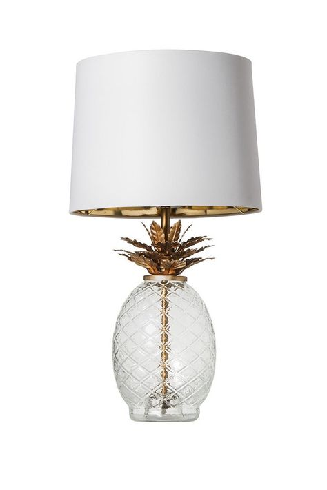 Table Lamp - Cosmopolitan.com Target Opalhouse, Pineapple Lamp, Pineapple Decor, Target Home Decor, Gold Pineapple, Beach Cottage Style, Chandelier Design, Room Lamp, Bedroom Lamps