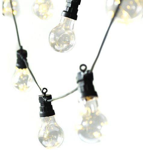 Festoon String Lights Garden Trading, Festoon Lights, Small Courtyards, Lights Black, Beautiful Outdoor Spaces, Rope Lights, Direct Lighting, Festival Style, Festoon Lighting