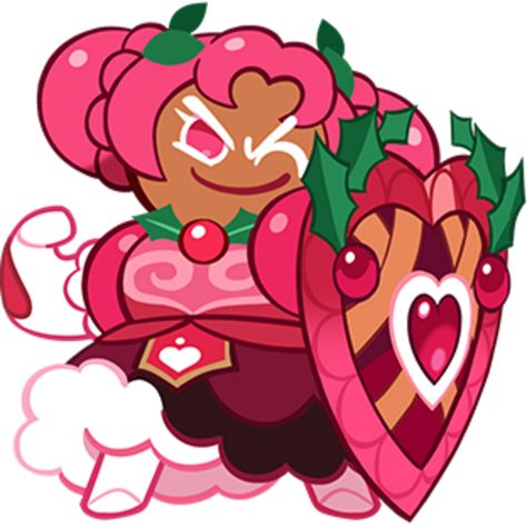 Hollyberry Cookie | Cookie Run: Kingdom Wiki | Fandom Ancient Cookies, Hollyberry Cookie, Custard Cookies, Berry Cookies, Cookie Quotes, Princess Cookies, Raspberry Cookies, Cookie Run Kingdom, Map Icons