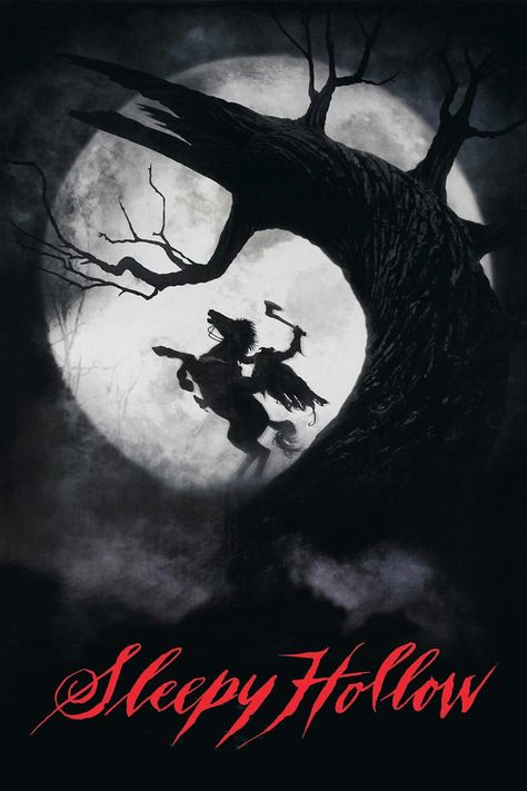 Sleepy Hollow movie poster Fantastic Movie posters #SciFi movie posters #Horror movie posters #Action movie posters #Drama movie posters #Fantasy movie posters #Animation movie Posters Sleepy Hollow Movie, Sleepy Hollow 1999, Michael Gambon, The Legend Of Sleepy Hollow, Legend Of Sleepy Hollow, Tim Burton Films, Tim Burton Movie, Headless Horseman, Sweeney Todd