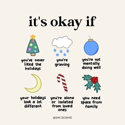 theVillage 🌿 on Instagram: “Peace & Blessings Everyone 💝” Holiday Season Quotes, Winter Aesthetics, Healthy Coping Skills, It's Okay, Mental And Emotional Health, Mental Health Matters, Health Matters, Coping Skills, Happy Thoughts