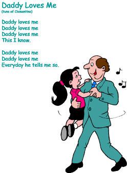 father's day songs:  Daddy Loves Me Fathers Day Songs, Fathers Day Poems, Circle Time Songs, Fathers Day Art, Father's Day Activities, Classroom Songs, Songs For Toddlers, Lesson Plans For Toddlers, Love Lyrics