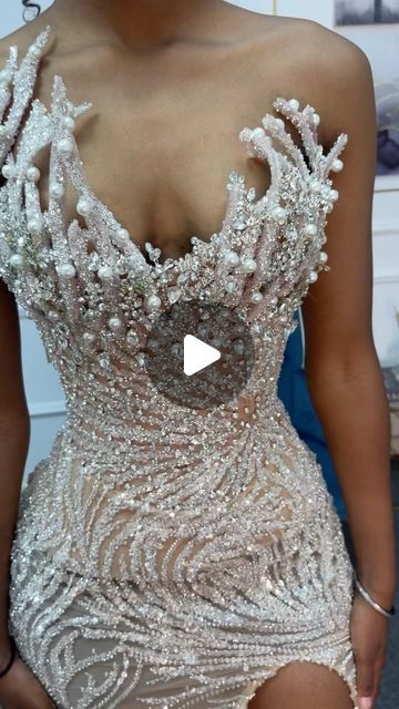 Luxury Lace Sequin Prom Dress, Luxury Heart-shaped Neckline Dress For Prom, Md Dresses Beautiful, Luxury Embellished Mermaid Prom Dress, Glitz And Glam Prom Dress, Md Dresses 2024, Glamorous Crystal-embellished Gown For Prom, Glam Prom Dresses, Diamond Prom Dresses