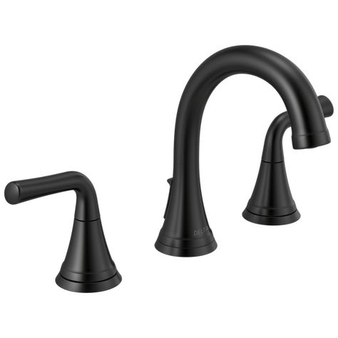 Sites-deltafaucet-Site Delta Faucets Bathroom, Black Faucets, Black Faucet Bathroom, Master Baths, Navigation Design, Black Faucet, Vessel Faucets, Waterfall Faucet, Powder Rooms