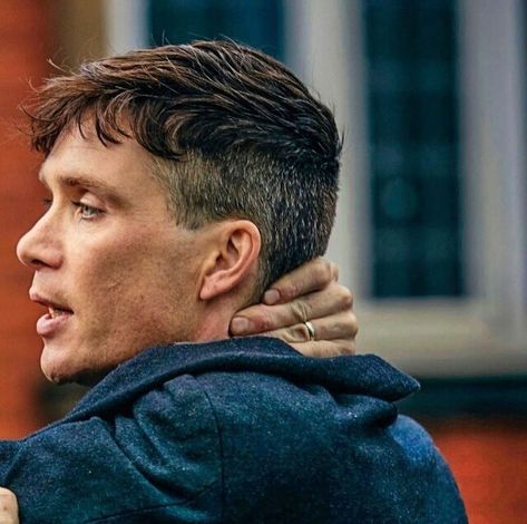 Thomas Shelby Haircut, Shelby Haircut, Tommy Shelby Hair, Tomas Shelby, Tommy Shelby, All The Small Things, Men Haircut Styles, Cillian Murphy, Fade Haircut