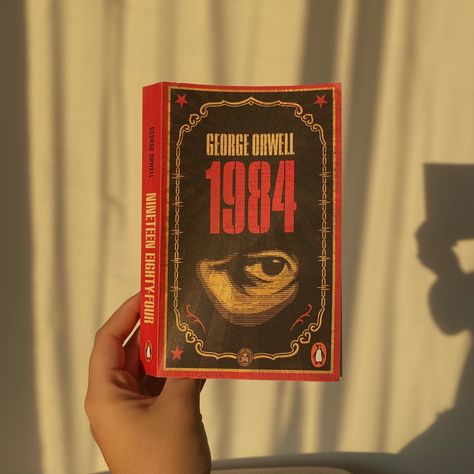 books booktok george orwell book bookstore Nineteen Eighty Four Book, 1984 George Orwell, 1984 Book, Nineteen Eighty Four, George Orwell 1984, Books Aesthetic, George Orwell, Reading List, Book Aesthetic