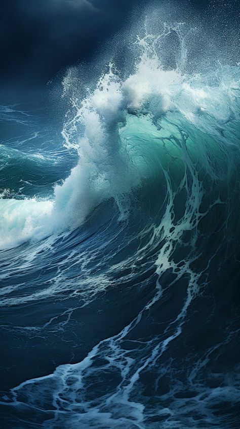 Wave Photography, Ocean Waves Photography, Ocean Landscape Painting, Ocean Art Painting, Ocean Waves Painting, Waves Photos, Waves Photography, Seascape Photography, Hindu Culture