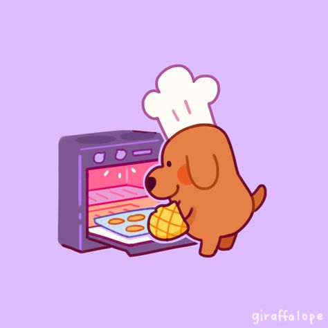 Local small business owner does his heckin best pic.twitter.com/Xery0ju3M6 Baking Illustration, Dog Baking, Lame Jokes, Animal Doodles, Artist Alley, Kawaii Art, Dog Puppy, Small Business Owner, Cute Cartoon Wallpapers