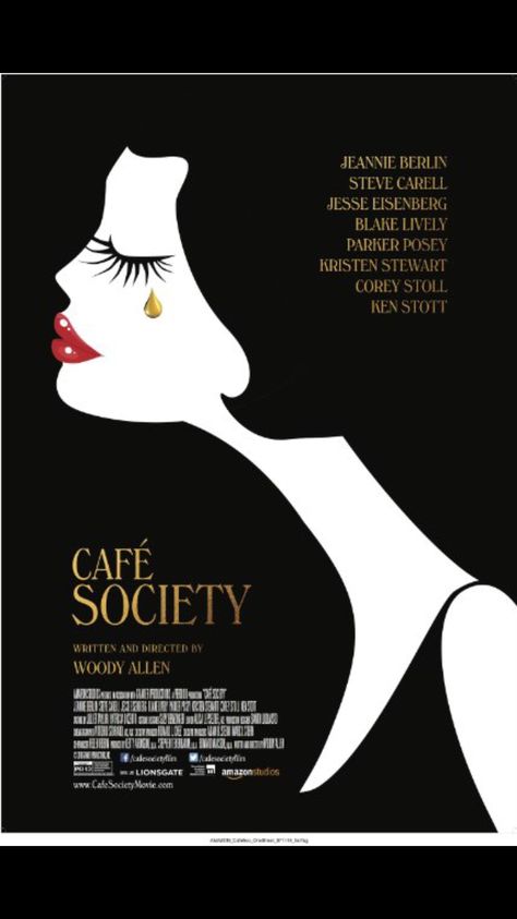 Cafe Society Movie, Movies Thriller, Society Poster, Movies Romance, Corey Stoll, Arthouse Movies, Movies Action, Movies Classic, Movies Family