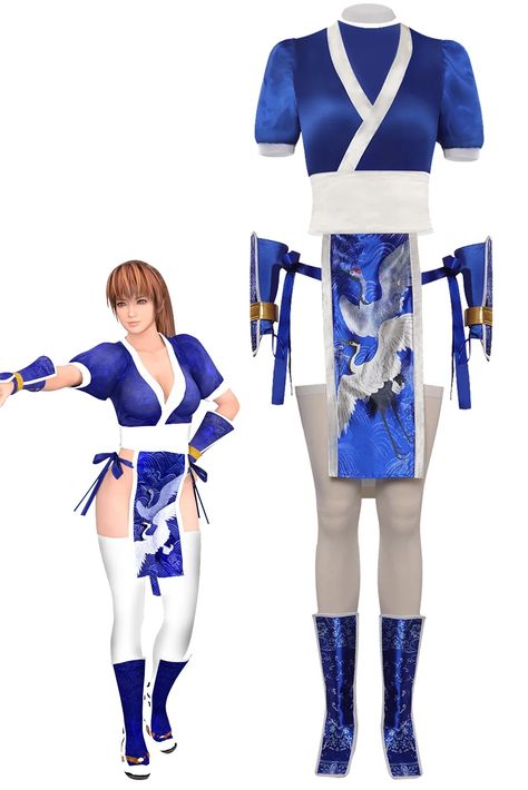 Kasumi Cosplay, Halloween Carnival Party, Women Costume, Costume Anime, Outfits Woman, Dead Or Alive, Party Clothes, Halloween Carnival, Carnival Party