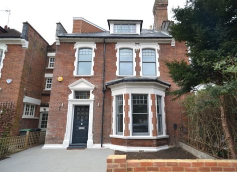 Detached House Uk, Victorian Semi Detached House, The Perfect House, Victorian Townhouse, What House, Modern Extension, American House, Huge Windows, Corner House