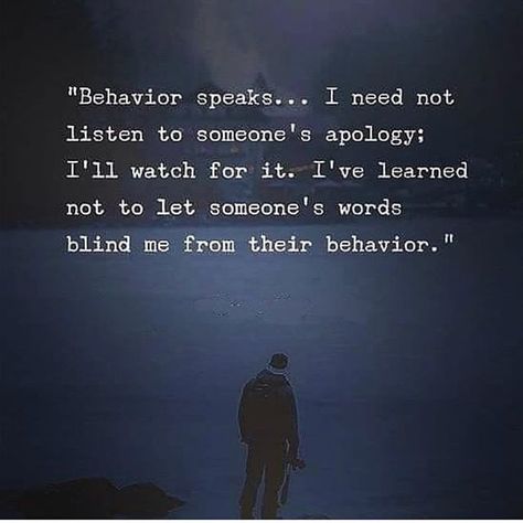 IN THE END...words NEVER matter if the actions never change. Be weary of the hot air! Dont let your hope blind you to the reality. #actionsspeaklouder #happiness #quotes #lifelessons #watchclosely #realtalk #truth #a3dlife Beautiful Soul Quotes, Apologizing Quotes, Behavior Quotes, Survival Quotes, Best Positive Quotes, Unique Perspective, Soul Quotes, Image Quotes, True Quotes