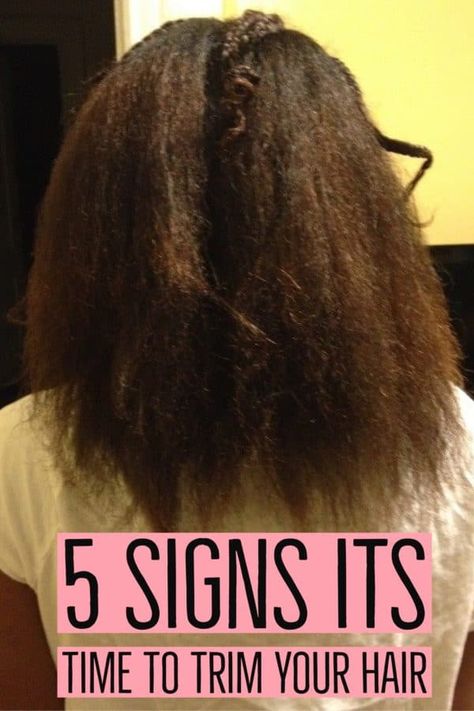 Signs You Need to Trim Your Natural Hair - Joanna E Tips For Black Women, Healthy Hair Regimen, Homemade Hair Treatments, Hair Care Growth, Hair Trim, Homemade Hair Products, Healthy Natural Hair, Black Hair Care, Hair Remedies