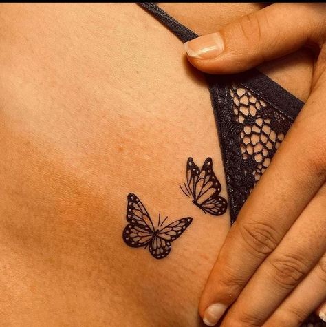 Private Part Tattooing, Secret Tattoos For Women, Tattoo On Private Part, Tattoo Pequeños Mujer, Private Tattoos, 4 Tattoo, Petite Tattoos, Tasteful Tattoos, Women's Tattoo