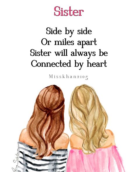 Sisters Forever Quotes, Soul Sister Quotes, Cute Sister Quotes, Happy Sisters Day, Sister Bond Quotes, Sibling Quotes, Sister Love Quotes, True Friends Quotes, Birthday Cake Decorating Ideas