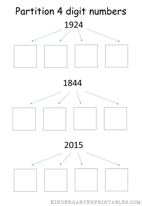 Partition 4 digit numbers worksheet free printables 4 Digit Numbers Worksheet, Numbers Worksheet, Maths Paper, Math Drills, Math Sheets, Number Lines, Number Chart, Math Place Value, Bible School Crafts