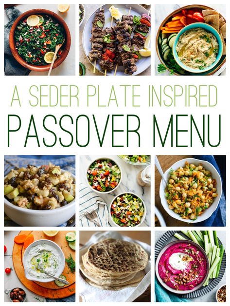 Recipes For Passover Seder Meal, Bitter Herbs Passover, Passover Meal Recipes, Passover Seder Meal, Passover Seder Menu Ideas, Passover Lunch Ideas, Seder Meal Recipes, Passover Menu Ideas, Traditional Jewish Food Passover Recipes