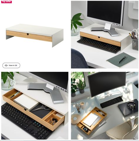 Ikea Elloven, Monitor Stand, Organisation