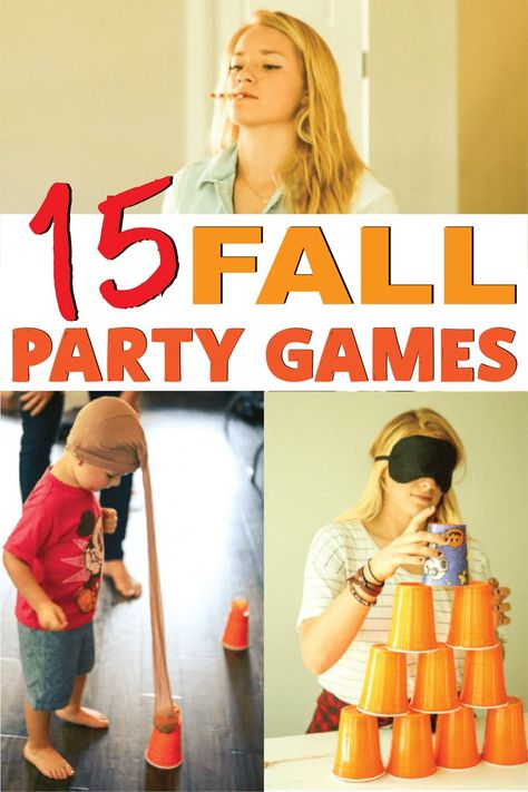 Thanksgiving Games For Adults, Fall Party Games, Fall Festival Games, Party Games For Kids, Thanksgiving Games For Kids, Festival Games, Fall Parties, Birthday Party Games For Kids, Fall Games