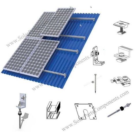 Solar Panel Roof Design, Awning Roof, Solar Panel Mounts, Corrugated Metal Roof, Solar Energy Projects, Public Toilet, Solar Panels Roof, Pv Panels, Solar Power Diy