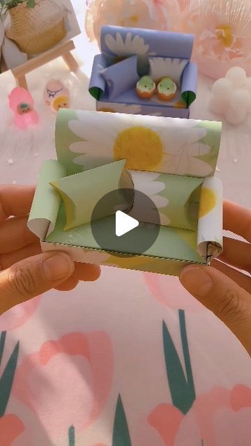 paper crafts creator on Instagram: "Mini Sofa, have you ever been asked about #Origami #Tutorial #Handmade #diy #Parentchild #Handmade #Origami #Handmade #Origami paper craft ideas" Cute Origami Gifts, Origami Sofa, Origami Cute, Mini Paper Bag, Origami Paper Craft, Origami Gifts, Paper Bag Crafts, Mini Sofa, Cute Origami