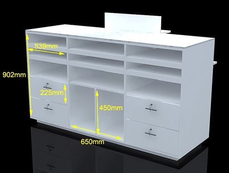 pharmacy counter design, pharmacy counter display Modern Pharmacy Counter Design, Medical Counter Design, Medical Shop Counter Design, Modern Cash Counter Design Retail Shops, Pharmacy Counter Design, Counter For Shop, Modern Reception Furniture, White Reception Counter, Pharmacy Interior Design