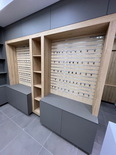 Cell Phone Store Design, Phone Shop Design Interiors, Eyewear Shop Design, Mobile Shop Design, Store Shelves Design, Down Ceiling Design, Iron Door Design, Movable Walls, Phone Accessories Shop