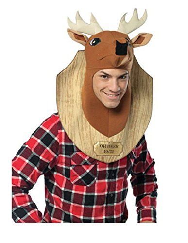 Rasta Imposta Trophy Head Deer, Brown, Standard Best Halloween Costumes & Dresses USA Moose Costume, Funny Adult Costumes, Deer Trophy, Trophy Head, Deer Costume, Moose Head, The Boogeyman, Animal Costumes, Unique Costumes